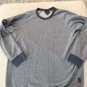 Patagonia Men’s Blue Trail Harbor Crewneck Sweatshirt Size XXL E45
